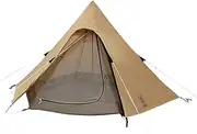 DOD One-Pole Tent S, for 3 People, Compact Storage, Easy Setup