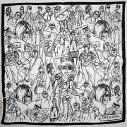 ️Authentic EMILIO PUCCI *TOURIST IN FLORENCE* 100% SILK Small Scarf Foulard