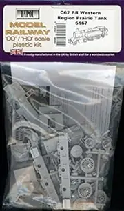 [Dapol] Model Railway BR Prairie Tank Engine Plastic Kit - OO Scale 1/76