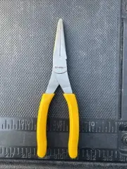 Cat Tools USA By Snapon Caterpillar 6V-6194 Long Needle Nose Pliers Rare Yellow