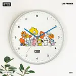 【CARRYPLUS】花漾BT21掛鐘-FLOWER系列(LINE FRIENDS官方授權)