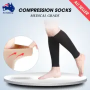 Support 20-30 mmHg Medical Calf Compression Sleeve Socks Travel Flight Thrombus