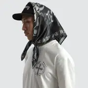 [Kiss Chacey] Camo Bandana Head Scarf Camo OSFA