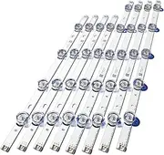 SCPCKZETZN LED Backlight Strip 9 Lamp Fit for LG 47" TV Innotek Fit for DRT 3.0 47" 47LB6300 47GB6500 47LB652V 47lb650v LC470DUH 47LB5610 47LB565V