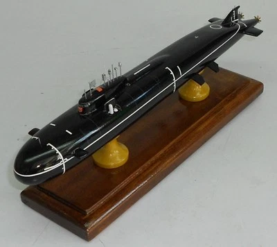 Oscar II Class Attack Soviet Navy Submarine Mahogany Kiln Wood Model Large New