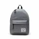 【Herschel】官方直營 後背包 Classic 14吋筆電 拉鍊 大容量 經典簡約 淺灰 20L