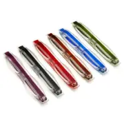 6 Pack Reading Glasses 360 ° Folding Rotating glasses mini Pen Reader with hook