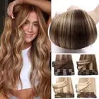 Ultra THICK Clip In Double Weft Remy Human Hair Extensions Full Head Chestnut US