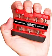 Prohands Gripmaster Rehab Hand Exerciser, Finger Exerciser (Hand Grip Strengthener), Spring-Loaded, Finger-Piston System, Added Palm Cushion