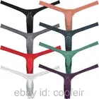 Mens Mini Tanga Bikini Slim Pouch Stretchy Rib String Thong Underwear Ulrta Thin