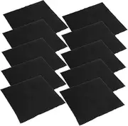 SUPVOX 12pcs Musical Instrument Cleaning Cloth Flute Cleaning Cloth Glass Microfiber Cleaning Cloth Mirror Cleaner Cleaning Tools Piano Cleaning Cloth Glass Cleaner Wipes Dusting Cloth