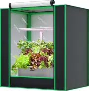 VIVOSUN Small Grow Tent for Aerogarden, Hydroponics Growing System, 20''X14''...