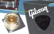 Gibson Les Paul Knob Single Speed Gold Guitar Parts R9 SG Custom ES R7 HP Studio