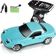 wheelfun LDRC LD1804 1/12 2.4G 4X2 Remote Control Drift Car Brushed Motor ESC Servo Light System RC Racing Vehicle Assembled Toys RTR