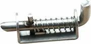 BESPORTBLE 1pc Pet Cage Spring Stainless Steel Bolt Heavy-Duty Sliding Door Latch