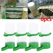 6pc Bird Water Drinker Feeder Automatic Drinking Fountain Pet Drinking Cup.SE