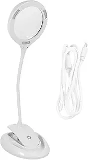 LRXIYODE 1 Set LED Light Magnifier with LEDs Rechargeable Desk Magnifying Lamp Brightness Levels for Reading Repair Jewelry and Crafts