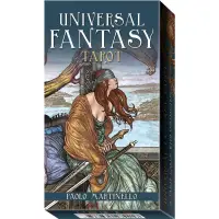 在飛比找蝦皮商城優惠-普及幻想塔羅,贈中文翻譯｜Universal Fantasy