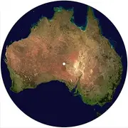 Slipmat Slip Mat Scratch Pad Felt for Any 12" LP DJ Vinyl Turntable Record Player Custom Graphical - Map Australia 1
