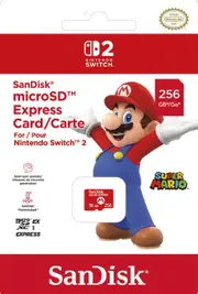 SanDisk microSD Express Card 256GB for Nintendo Switch 2