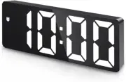 OQIMAX Digital Alarm Clock, Bedside Alarm Clock with Large LED Display, Non T...