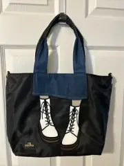 mis zapatos Tote Bag 2WAY Bag Tote with Shoulder Crossbody Strap Nwot “BOOTS”