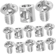 FIXOSHEE 20pcs Cable Grip Adjustable Heavy Duty Steel Cable Lock for Bikes Luggage More Compact Portable Design for Fastening Versatile Applications