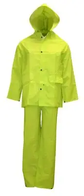 Cordova Safety Products R9013HV2XL StormFront Hi-Visibility 3 Piece Rain Suit...