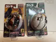 Set of 2 New 2024 Fire Godzilla - Mothra. eggs Japan Bandai Egg Monster toy