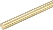 uxcell Brass Rod,Brass Solid Round Rod 8mm Diameter 400mm Length Lathe Bar Stock for RC Model DIY Craft Pack of 1