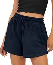 [AUTOMET] Womens Sweat Shorts Casual Summer Athletic Shorts Comfy Shorts Spring Outfits Fall Fashion Clothes 2024