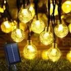 Joomer Solar Powered String Lights Waterproof,39FT 60 LED Outdoor Solar Strin...