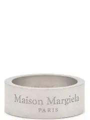 [Maison Margiela] Maison Margiela-Logo Ring Gioielli Silver-Donna 6