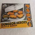 Waffle Wow by CucinaPro Dungeon Heroes Waffle Maker New in Box