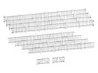 LIONEL 2057120 HO GAUGE PICKET FENCE - WHITE - BRAND NEW