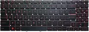 Laptop Red Backlit Keyboard for MSI Creator Z16 HX Studio A13V A13VETA A13VFTA A13VGTA MS-15G3 Russian RU Black without Frame New(Red Word)