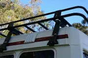 12-18 Inch adjustable Steel Rain Gutter Mounting Brackets with Fittings 4 sets