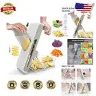 Commercial-Grade Mandoline Slicer & Dicer - Stainless Steel & Ergonomic Design