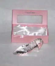 CYNTHIA ROWLEY CRYSTAL High Heel Shoe Paperweight NIB