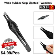 Eyebrow Tweezers Hair Slanted Plucker Tip Stainless Puller Steel Professional