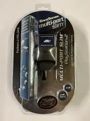 Game Shark Multi-Port Slim Playstation 2 PS2 Add 4 Players Adapter New SEALED!!