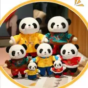 Realistic Plushes Panda Bear Stuffed Pillow Animals Soft Hug Pillow Home