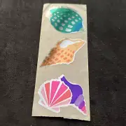 Vintage 1984 CTP Creative Teaching Press Sickers On A Roll - Mylar Shells - Rare
