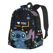 a426 Cartoon Stitch Backpack Large Capacity Lightweight Travel Unisex Waterproof Backpacks For Men Women Gne426
