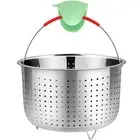 Mesh Strainer and Vegetable Steamer Basket for Pot, Instant Pot Accessories 8...