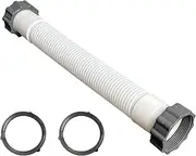 11535 Pool Sand Filter Pump Hose Replacement Compatible with Intex 16" Interconnecting Hose for Sand Filter Pumps & Saltwater Systems,1.5" Connection