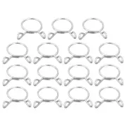 15 Pcs Fuel Line Hose Tubing Spring Clips 18mm Water Pipe Spring Clip Clamps