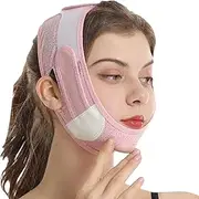 Chin Lift | Double Chin Reducer Eliminator,Facial Slimming Strap Reusable Belt Face Lifting Belt Double Chin Reducer Eliminator