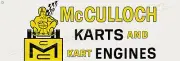 McCulloch Karts And Kart Engines 8" x 24" Metal Sign