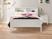 Durham Feature Bed Frame - Double / White